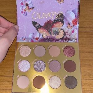 ColourPop Flutter By 12 Pan Palette